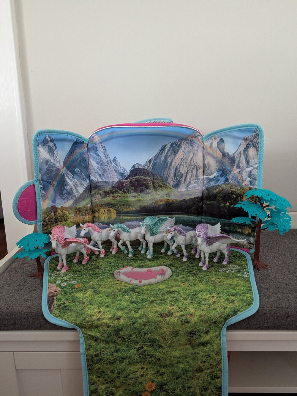 Lakeshore Kids Magical Unicorn Backpack Playset